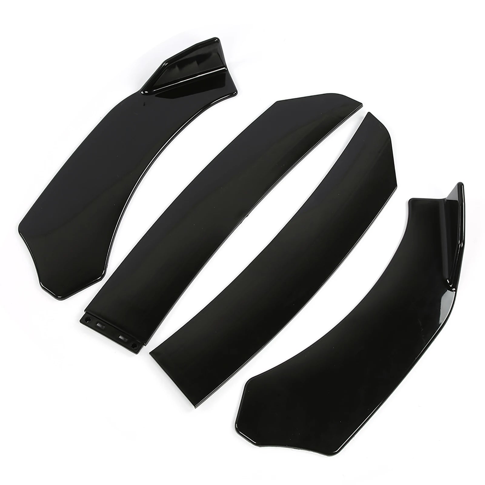 Car Front Bumper Lip Splitter Body Shovels Guard  Auto Modified Accessory Car Bumper Protector Front Bumper Lip