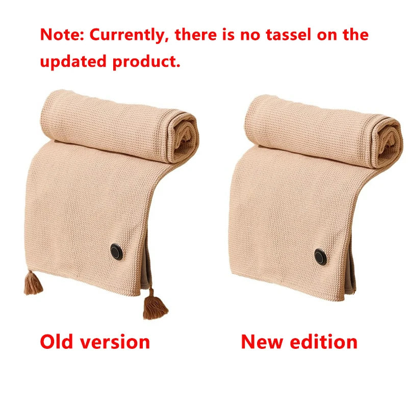 Blanket Heating Blanket 15 second Rapid Heating Supports USB And Power Bank Charging, For Office Home And Outdoor Warmth