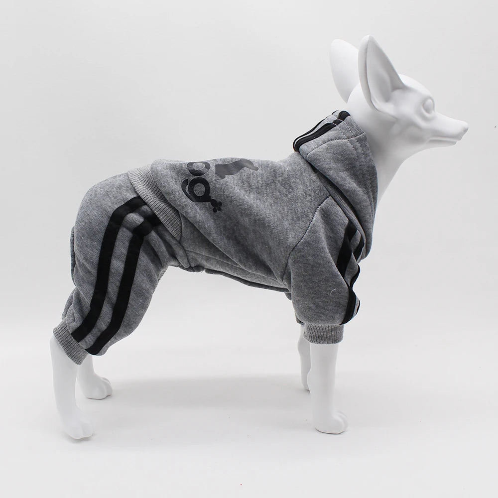 Brand Design Adidog Clothing Dog Jumpsuit Sports Suit Spring Dog Clothes for Small Dogs Chihuahua Terrier Beagle Pet Apparel